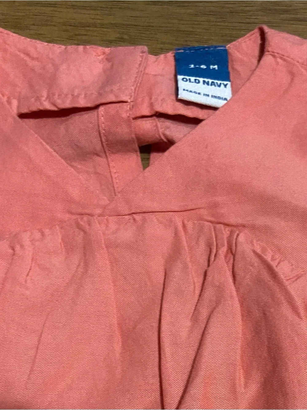 Old Navy Coral Eyelet Ruffle Top with Bloomers